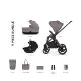 Venicci Claro 2 Comfort 3in1 Tiago Bundle - Fog