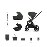 Venicci Claro 2 Comfort 3in1 Tiago Bundle - Forest