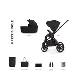 Venicci Claro 2 Essential 2in1 Bundle - Noir