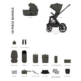 Venicci x Hunter Upline 3 Essential 2in1 Accessory Bundle - Dark Olive