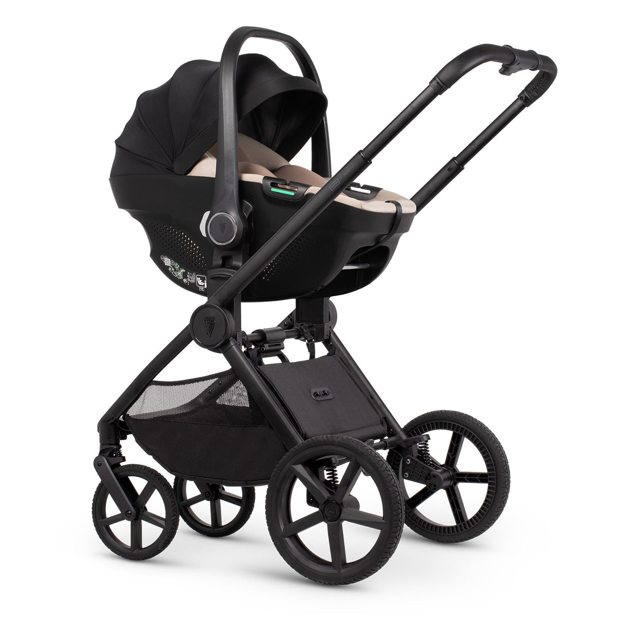 Venicci x Hunter Upline 3 Ultimate 4in1 Plus Tiago Car Seat & 360 Base Bundle - Dark Olive