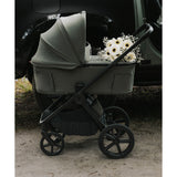 Venicci x Hunter Upline 3 Ultimate 4in1 Plus Tiago Car Seat & 360 Base Bundle - Dark Olive