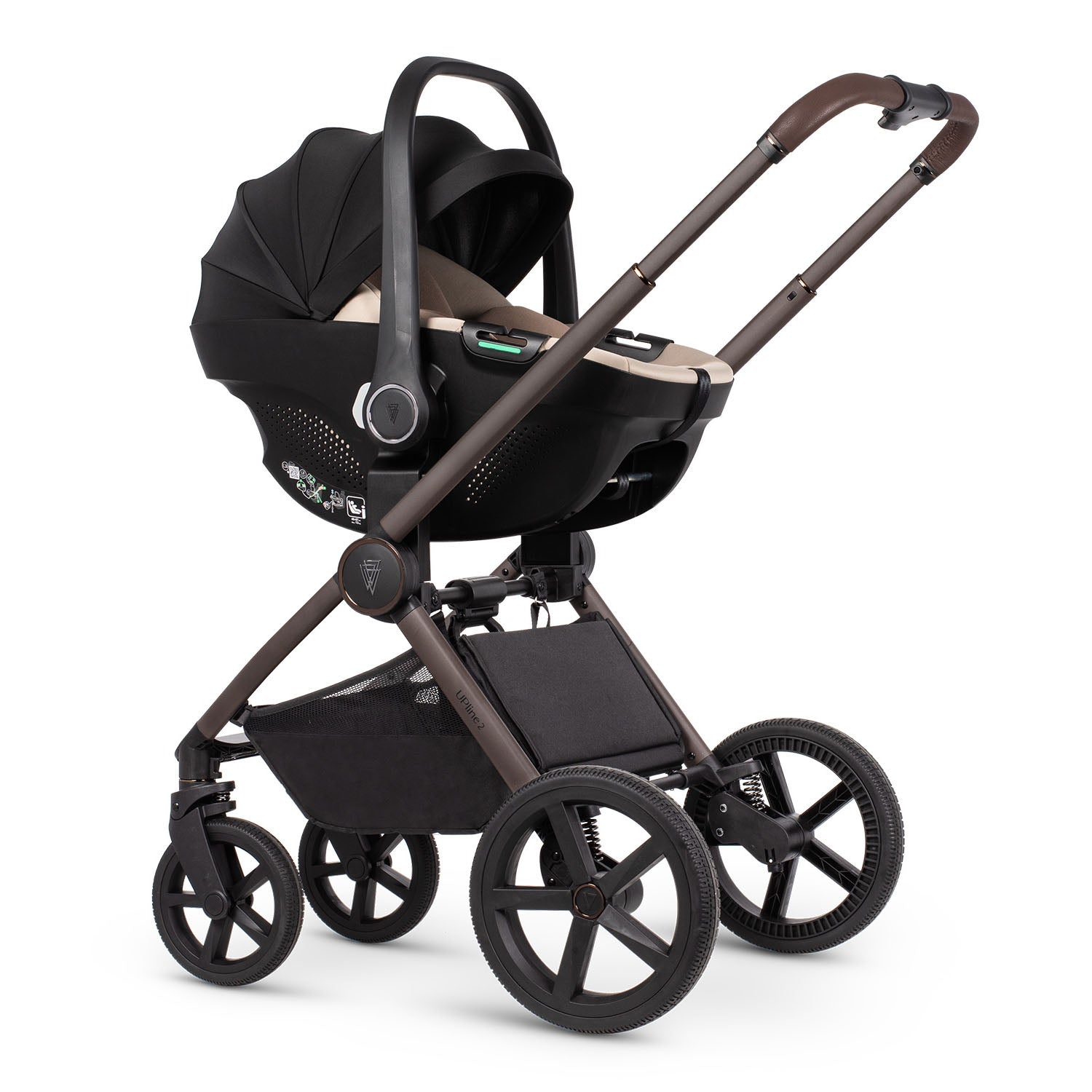 Venicci Upline 2 SE 3-in-1 Tiago Travel System Bundle - Burgundy 16