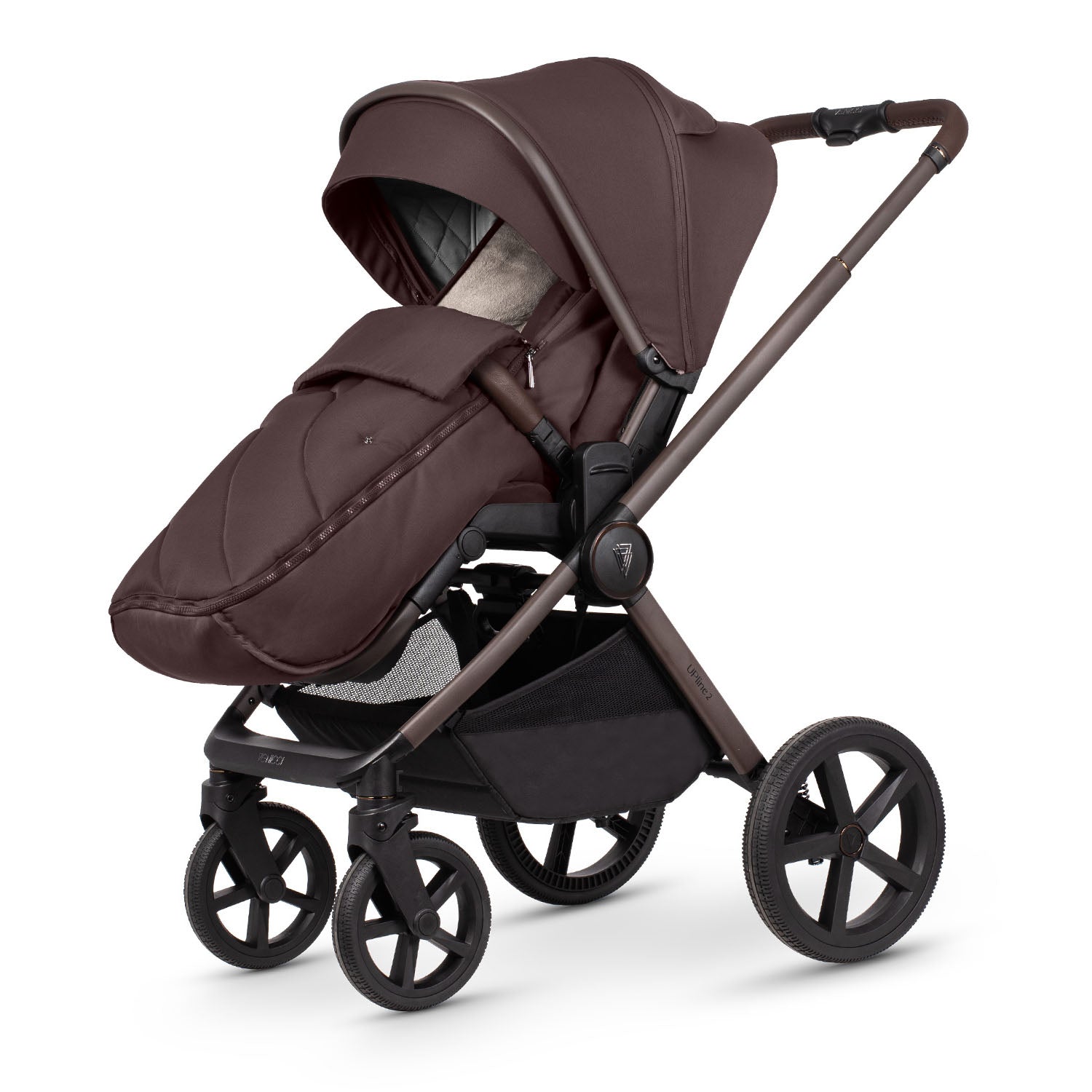 Venicci Upline 2 SE with Cybex Cloud T & Base Travel System Bundle - Burgundy 18
