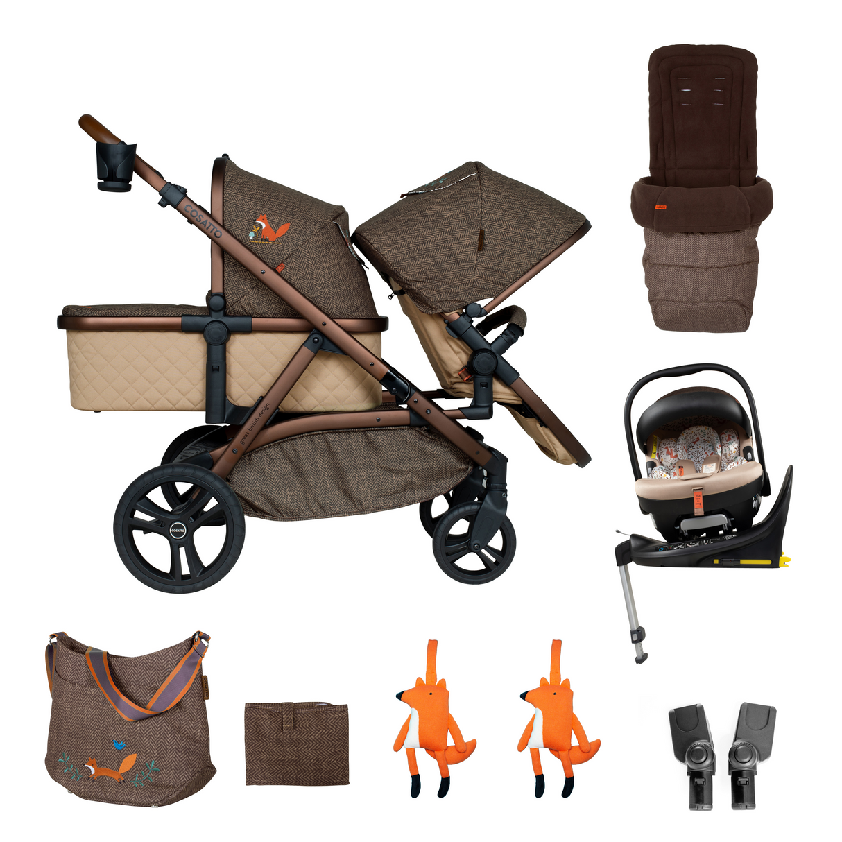 Cosatto Wow XL Rotating Everything Bundle - Foxford Hall