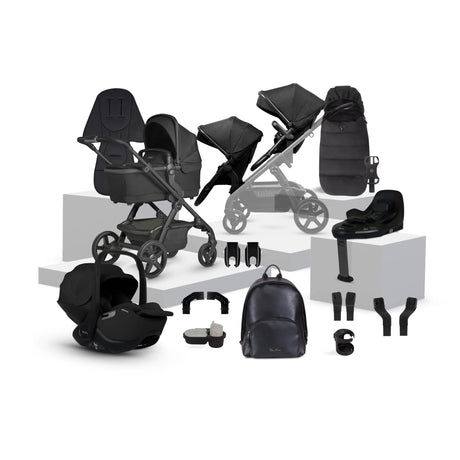 Silver Cross Wave 3 Growing Family + Glide Plus 360 & Base Bundle - Onyx 1