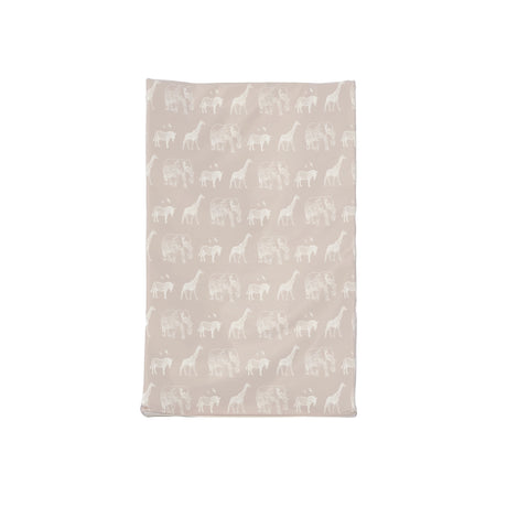 Obaby Wedge Changing Mat - Safari Print - Oatmeal