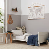 Tutti Bambini Supreme Alba Mini Cot Bed, Mattress & Bedding Bundle - Cocoon