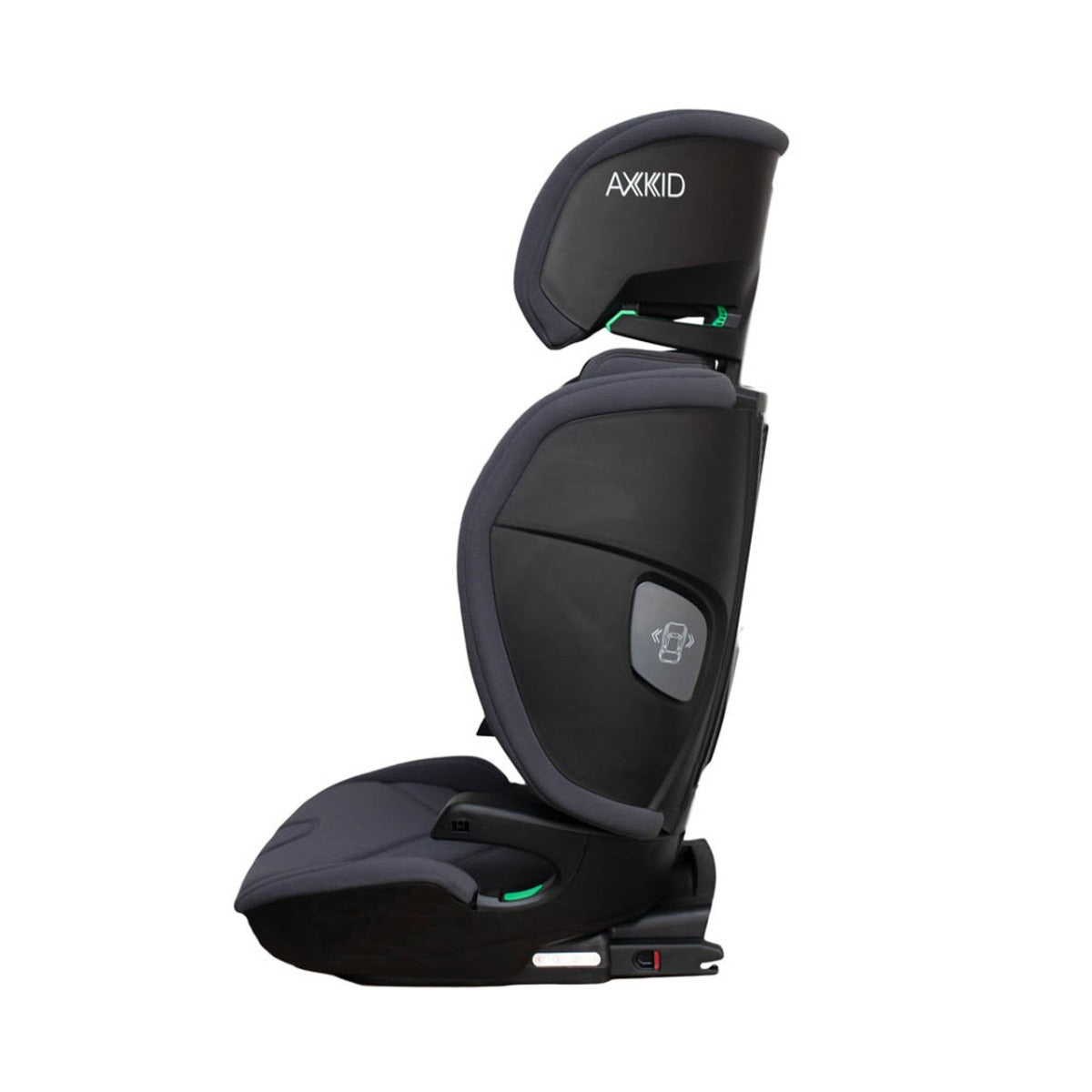Axkid Nextkid R129 High Back Booster Car Seat - Granite Melange 7