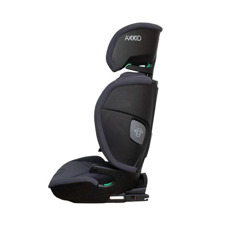 Axkid Nextkid R129 High Back Booster Car Seat - Granite Melange 7