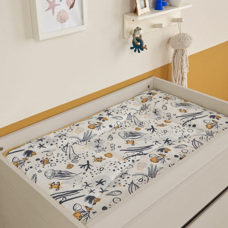 Tutti Bambini Changing Mat - Ocean White