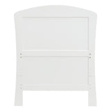 Babymore Aston Drop Side Cot Bed - White