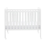 Babymore Space Saver Cot - White