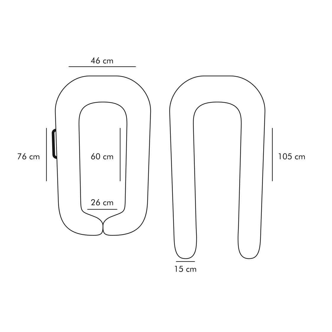 Noordi 2in1 Baby Nest & Maternity Pillow – Pregnancy to Baby Sleep Support