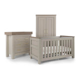BabyStyle Bordeaux 3-Piece Nursery Furniture Roomset - Oatmeal 39