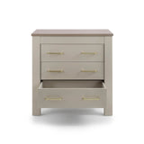 BabyStyle Bordeaux 3-Piece Nursery Furniture Roomset - Oatmeal 19