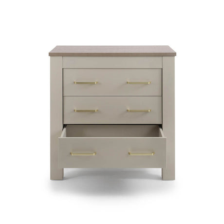 BabyStyle Bordeaux 3-Piece Nursery Furniture Roomset - Oatmeal 19