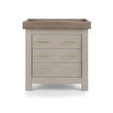 BabyStyle Bordeaux 3-Piece Nursery Furniture Roomset - Oatmeal 18