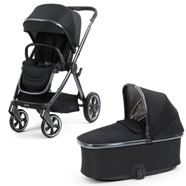BabyStyle Oyster 4 Stroller & Carrycot - Carbonite 1