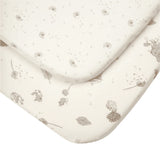 Tutti Bambini Bedside Crib Fitted Sheets 2pk - Cocoon