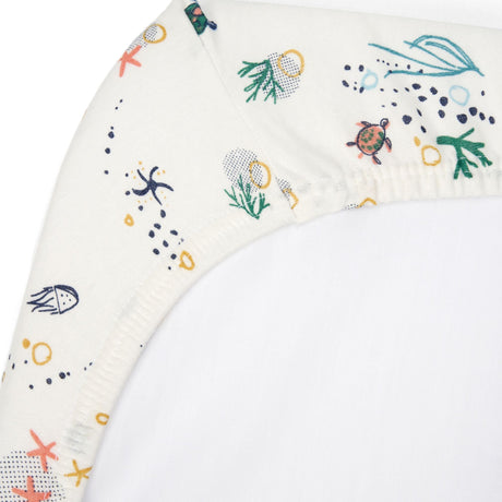 Tutti Bambini Bedside Crib Fitted Sheets 2pk - Our Planet