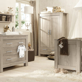 BabyStyle Bordeaux 3-Piece Nursery Furniture Roomset - Ash 1
