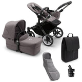 Bugaboo Donkey 5 Mono Ultimate Turtle Air 360 Travel System Bundle - Grey Melange 8