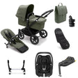 Bugaboo Donkey 5 Mono Ultimate Maxi-Cosi Cabriofix i-Size Travel System Bundle - Forest Green 1