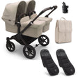 Bugaboo Donkey 5 Twin Essential Bundle - Desert Taupe 1
