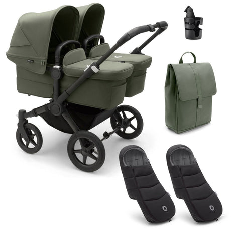 Bugaboo Donkey 5 Twin Essential Bundle - Forest Green 1