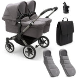 Bugaboo Donkey 5 Twin Essential Bundle - Grey Melange 1