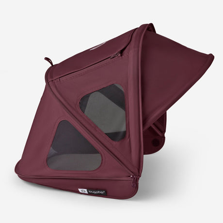 Bugaboo Dragonfly Breezy Sun Canopy - Dark Cherry 1