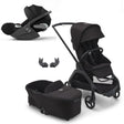 Bugaboo Dragonfly Travel System with Cybex Cloud T - Black/Midnight Black 1