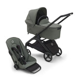 Bugaboo Dragonfly Ultimate Otter 360 Travel System Bundle - Black/Forest Green 10