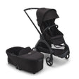 Bugaboo Dragonfly Stroller + Carrycot - Black/Midnight Black 1