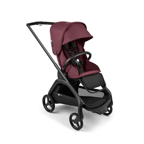 Bugaboo Dragonfly Stroller - Black/Dark Cherry 7