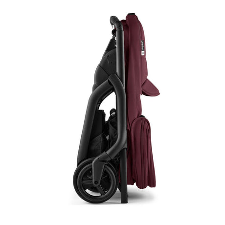 Bugaboo Dragonfly Stroller - Black/Dark Cherry 5