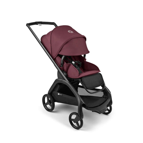 Bugaboo Dragonfly Stroller - Black/Dark Cherry 8
