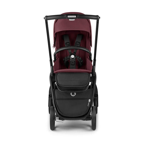 Bugaboo Dragonfly Ultimate Otter 360 Travel System Bundle - Black/Dark Cherry 2