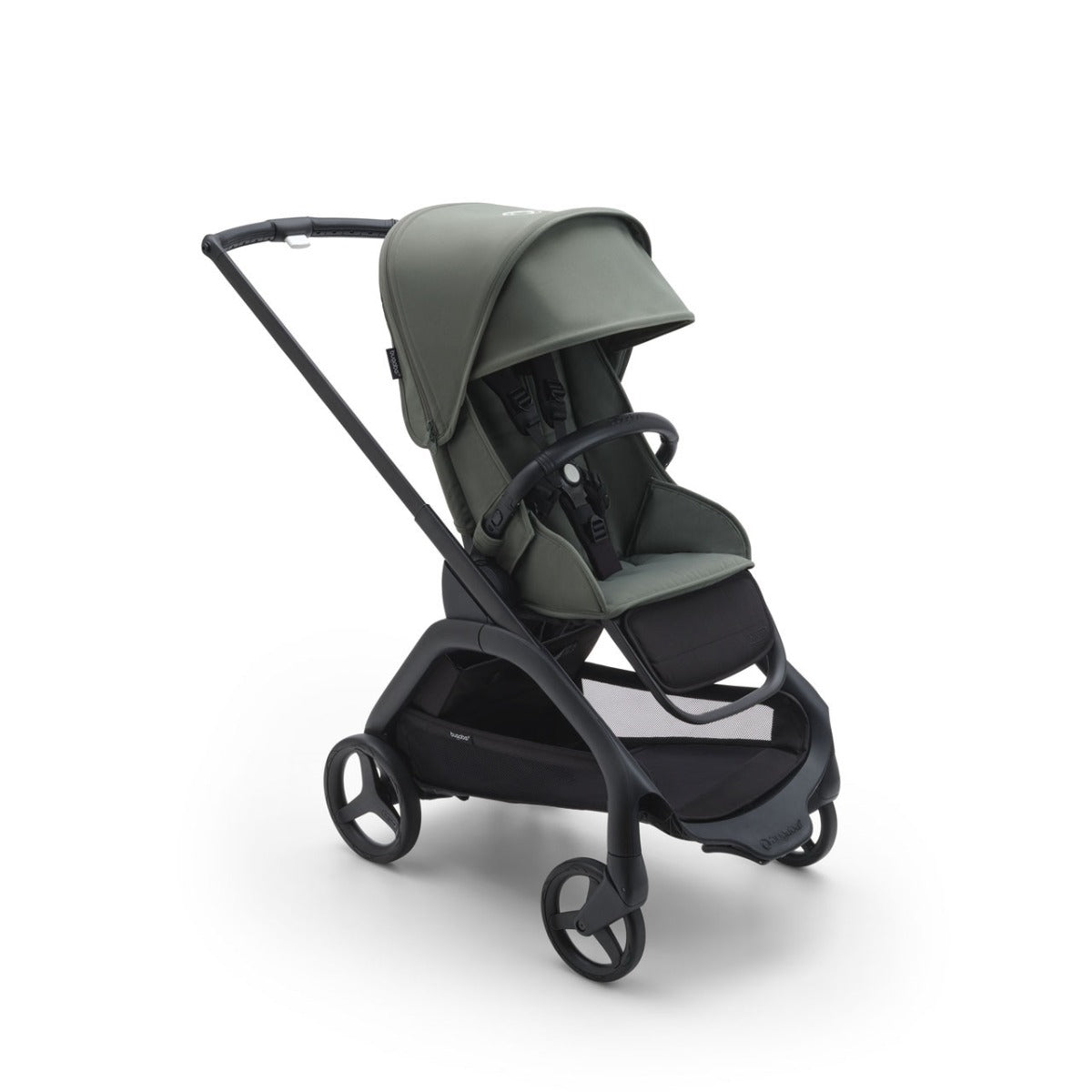 Bugaboo Dragonfly Ultimate Otter 360 Travel System Bundle - Black/Forest Green 16