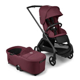 Bugaboo Dragonfly Ultimate Otter 360 Travel System Bundle - Black/Dark Cherry 12