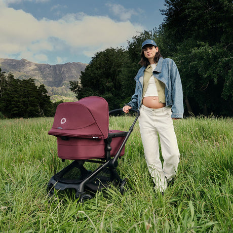 Bugaboo Fox 5 Renew Essential Pushchair Bundle - Dark Cherry 3