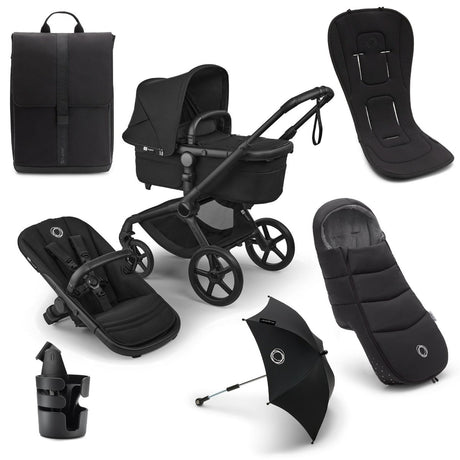 Bugaboo Fox 5 Renew Essential Pushchair Bundle - Heritage Black 1