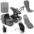 Bugaboo Fox 5 Renew Essential Pushchair Bundle - Moon Grey 1