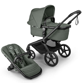 Bugaboo Fox 5 Renew Complete Pushchair & Carrycot - Forest Green 1