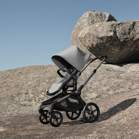 Bugaboo Fox 5 Renew Complete Pushchair & Carrycot - Moon Grey 2