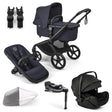 Bugaboo Fox 5 Renew with Otter 360 Travel System Bundle - Deep Indigo 1