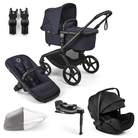 Bugaboo Fox 5 Renew with Otter 360 Travel System Bundle - Deep Indigo 1