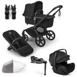 Bugaboo Fox 5 Renew Ultimate Otter 360 Travel System Bundle - Heritage Black 1