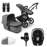 Bugaboo Fox 5 Renew with Maxi-Cosi Pebble 360 Pro2 Travel System Bundle - Moon Grey 1